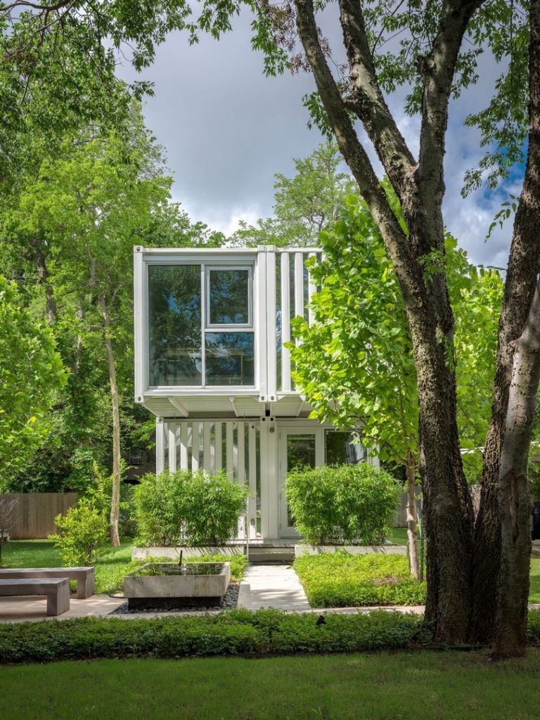 Haus aus Schiffscontainern